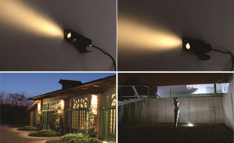 (image for) 8PCS Pack 3W Pathway LED lights for garden lighting, IP67 Waterproof inground LED lights for lawn lighting and wall light